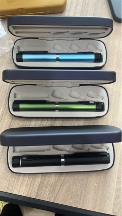 Reusable and disposable injection pens